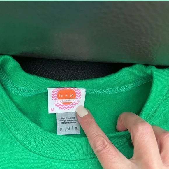 Cropped sweatshirt - Picture 2 of 4